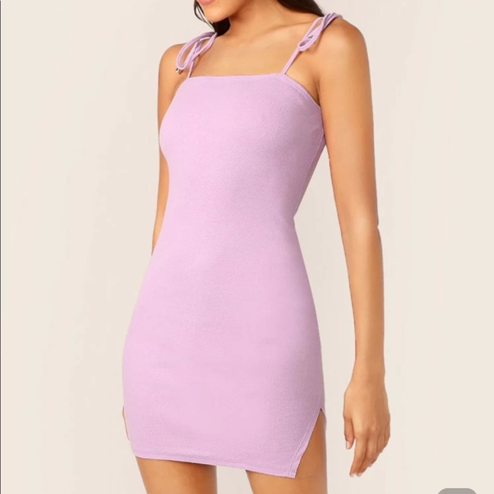SHEIN mini ribbed dress